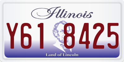 IL license plate Y618425
