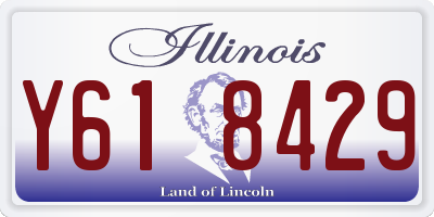 IL license plate Y618429