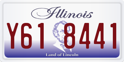 IL license plate Y618441
