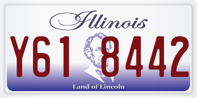 IL license plate Y618442