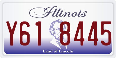 IL license plate Y618445