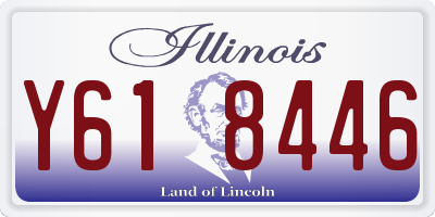 IL license plate Y618446