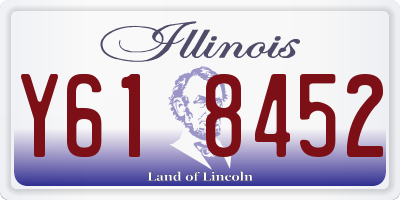 IL license plate Y618452