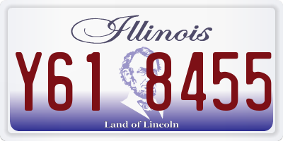 IL license plate Y618455