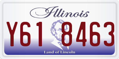 IL license plate Y618463