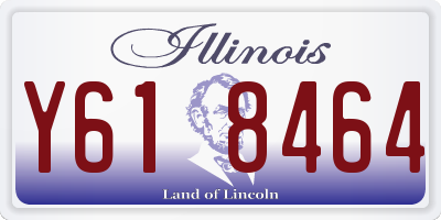 IL license plate Y618464