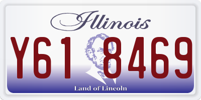 IL license plate Y618469