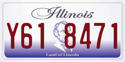IL license plate Y618471