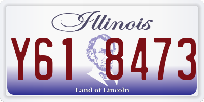 IL license plate Y618473