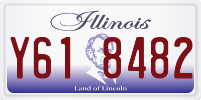 IL license plate Y618482