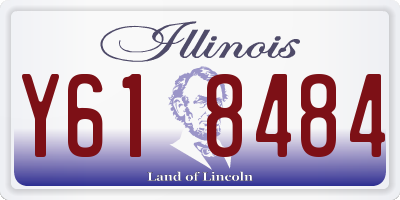 IL license plate Y618484