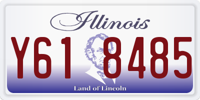 IL license plate Y618485