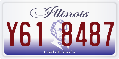 IL license plate Y618487