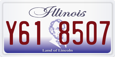 IL license plate Y618507