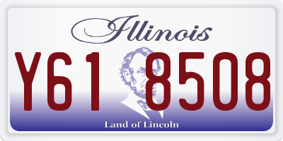 IL license plate Y618508