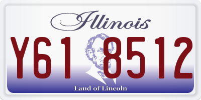 IL license plate Y618512