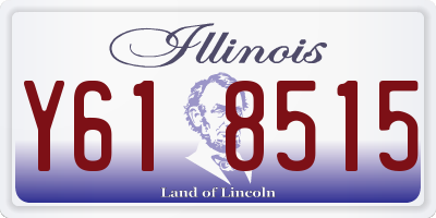 IL license plate Y618515