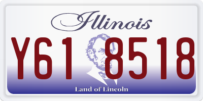 IL license plate Y618518