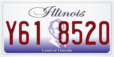 IL license plate Y618520