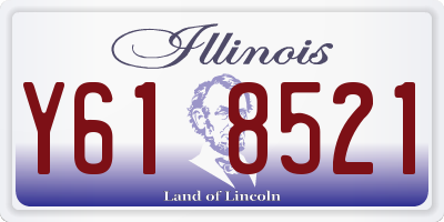 IL license plate Y618521