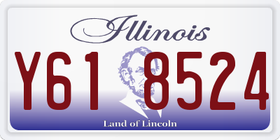 IL license plate Y618524