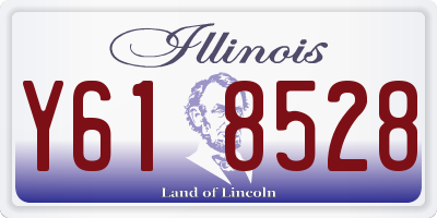 IL license plate Y618528