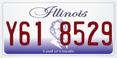 IL license plate Y618529