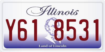 IL license plate Y618531