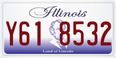 IL license plate Y618532