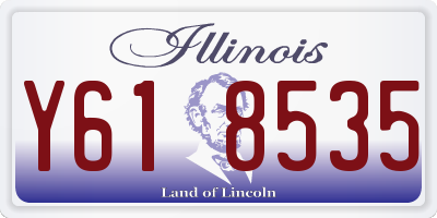 IL license plate Y618535