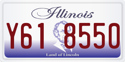 IL license plate Y618550