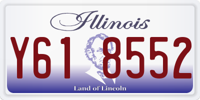 IL license plate Y618552
