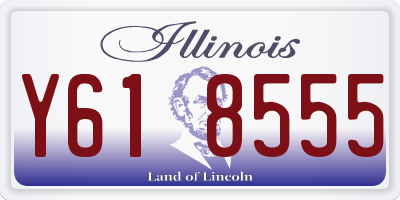 IL license plate Y618555