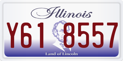 IL license plate Y618557