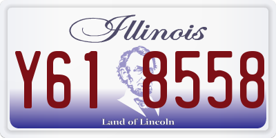IL license plate Y618558