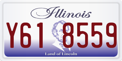 IL license plate Y618559