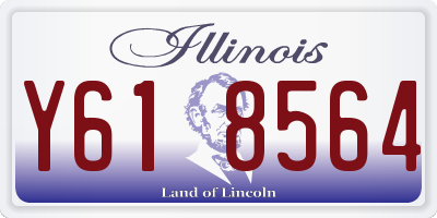 IL license plate Y618564