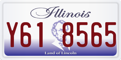 IL license plate Y618565