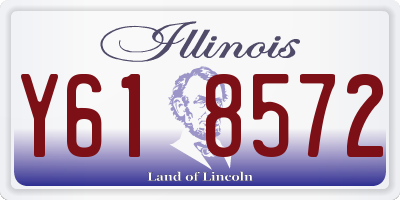 IL license plate Y618572