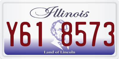 IL license plate Y618573