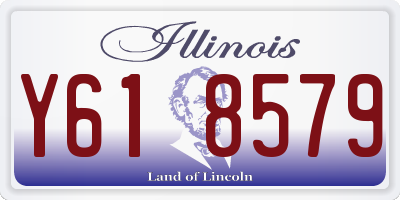 IL license plate Y618579