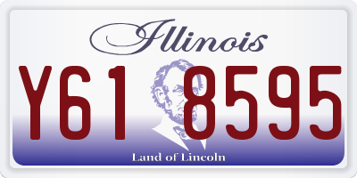 IL license plate Y618595
