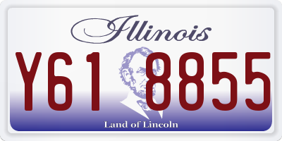 IL license plate Y618855