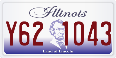 IL license plate Y621043