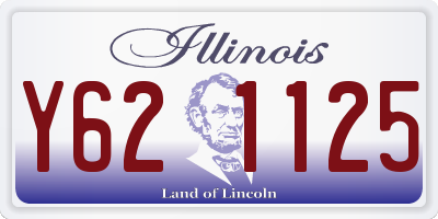 IL license plate Y621125