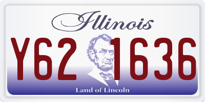 IL license plate Y621636