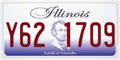 IL license plate Y621709