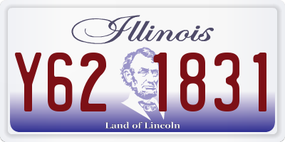 IL license plate Y621831