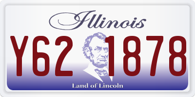 IL license plate Y621878