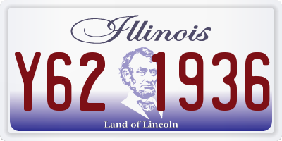 IL license plate Y621936
